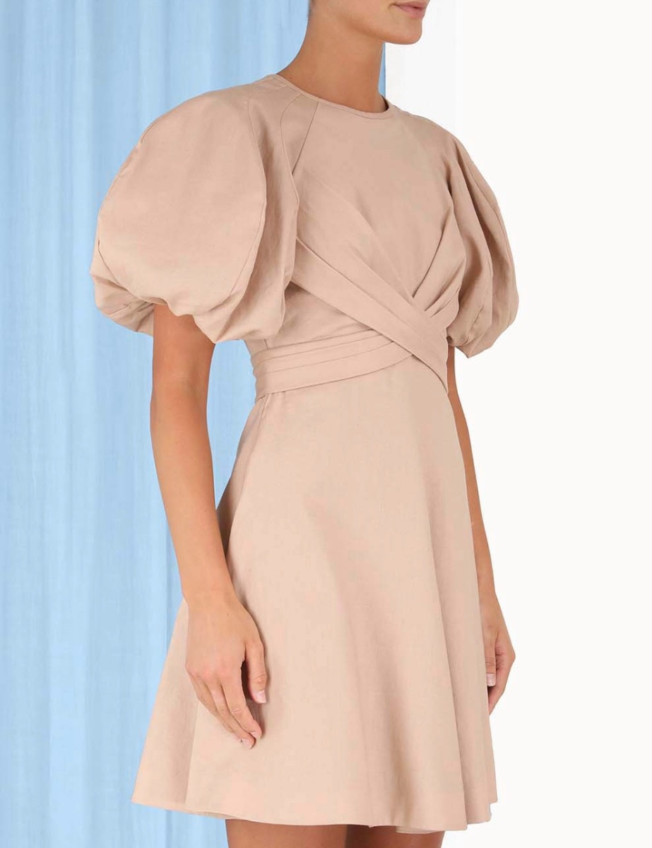 Wrap Mini Dress