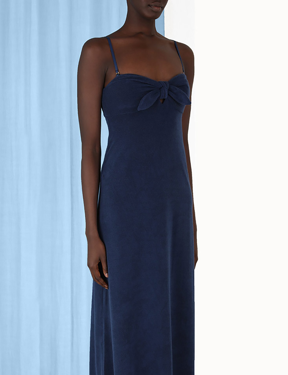 Devi Towelling Column Dress