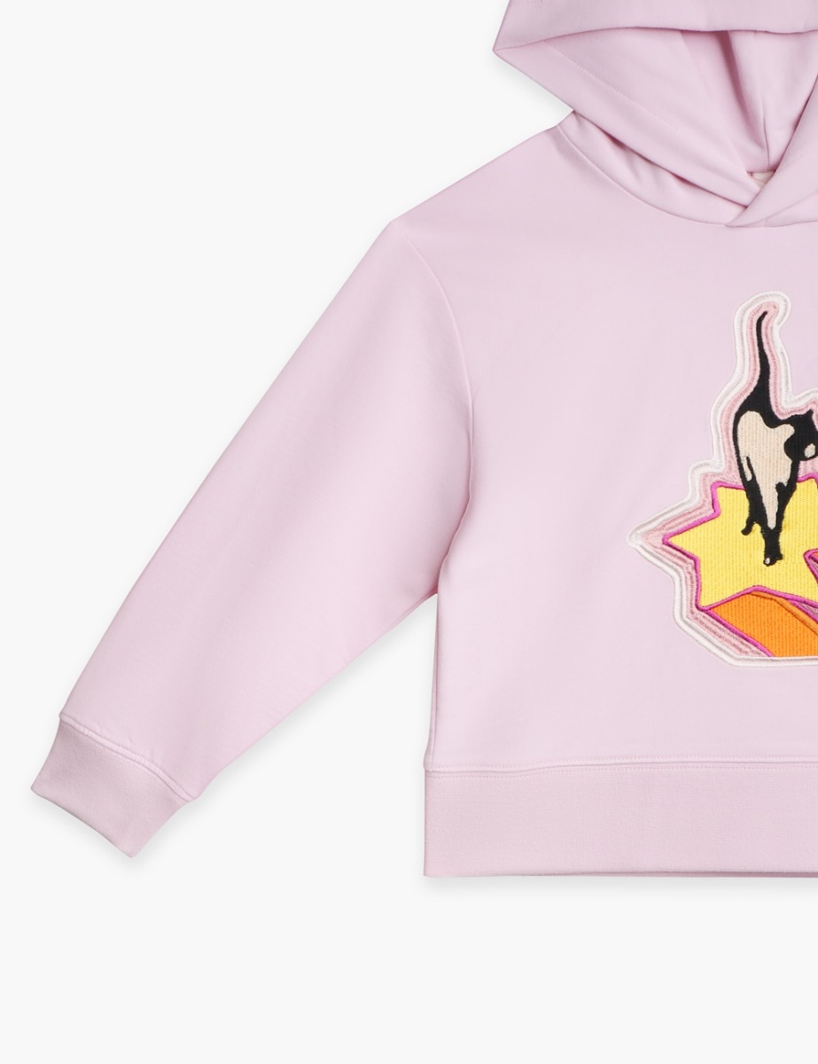 Ginger Embroidered Kids Hoodie