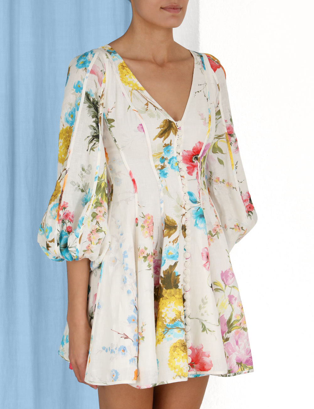 Halcyon Panelled Mini Dress