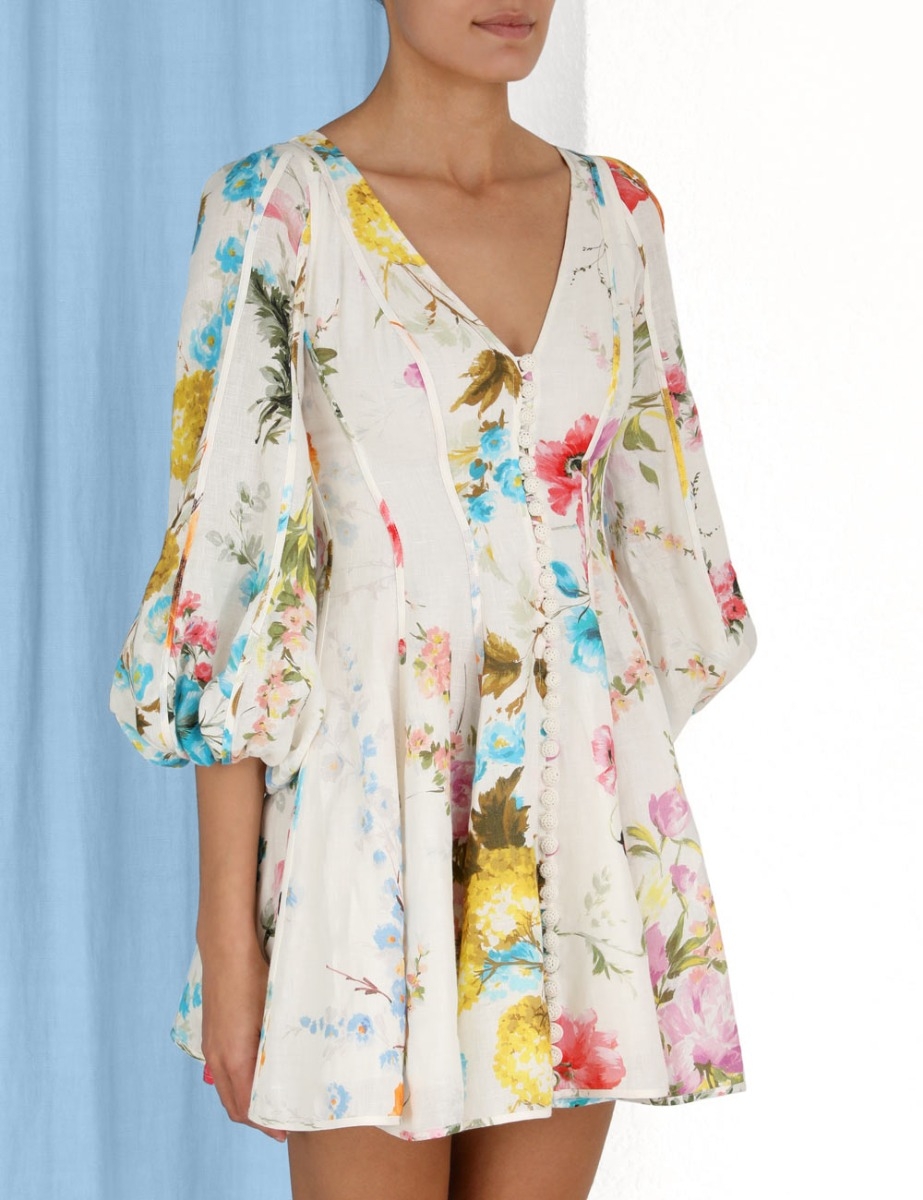 Halcyon Panelled Mini Dress