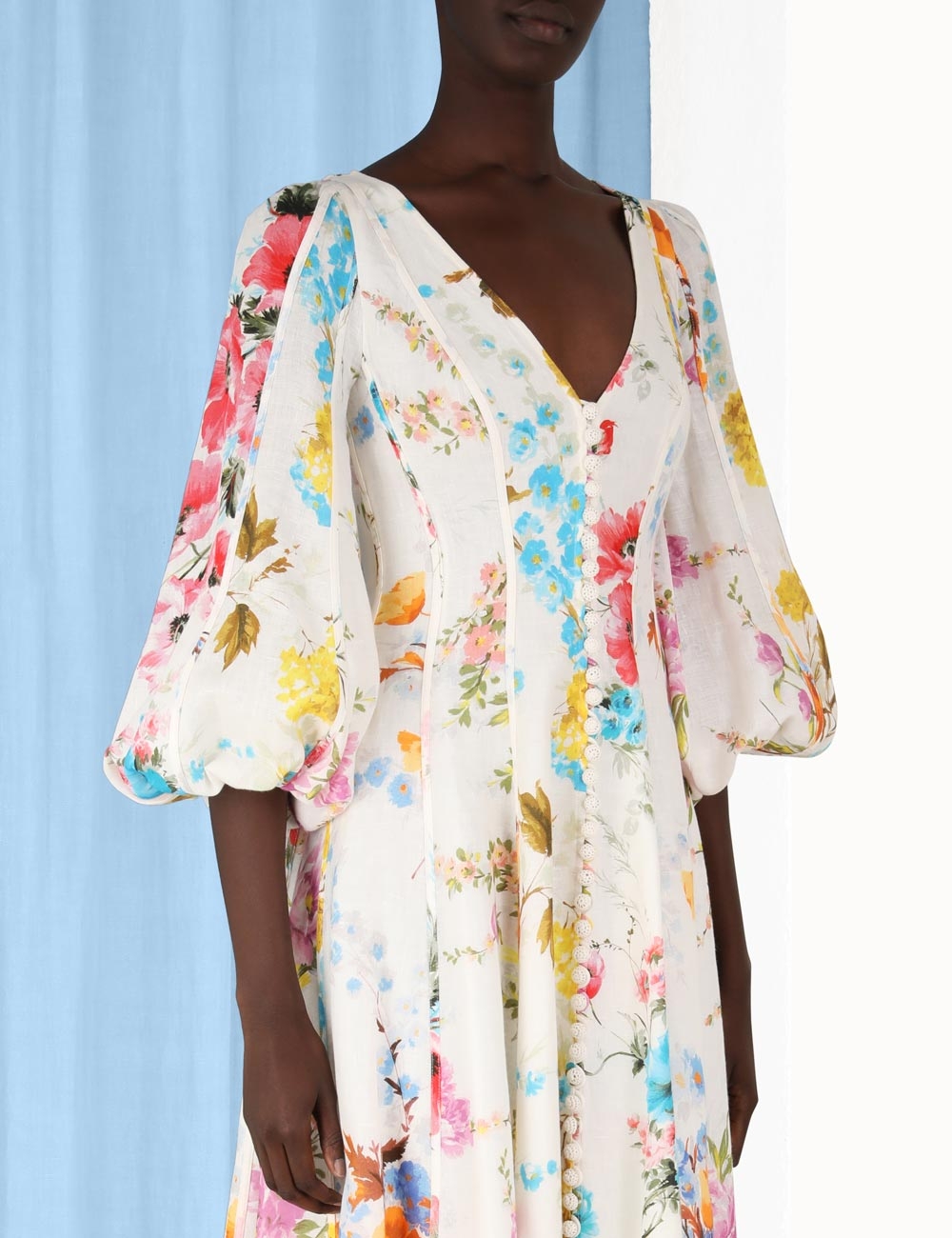 Halcyon Panelled Maxi Dress