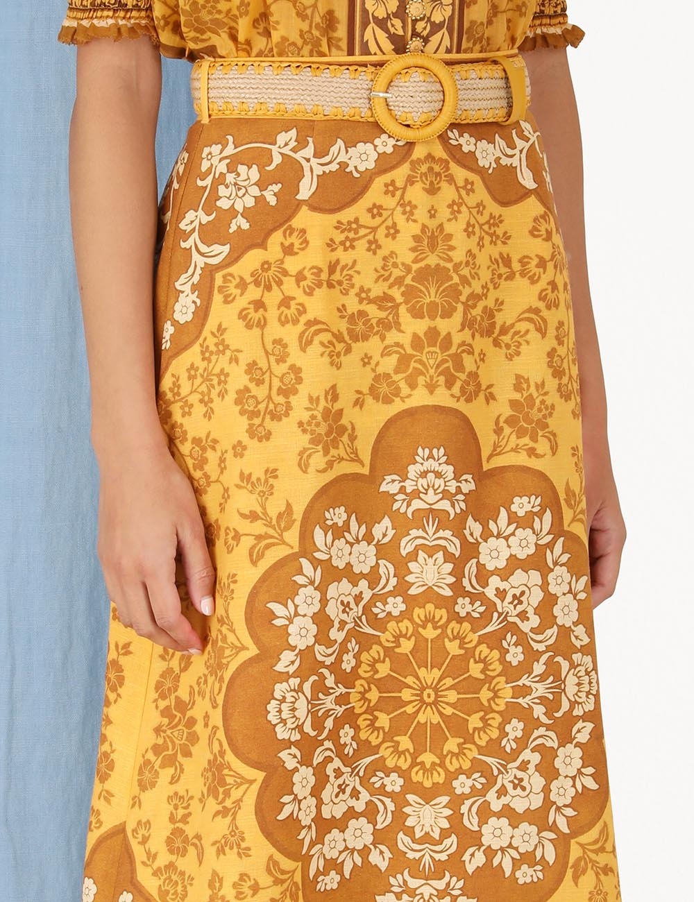 Raie Column Skirt 
