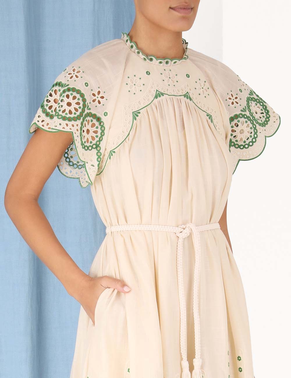 Raie Embroidered Dress
