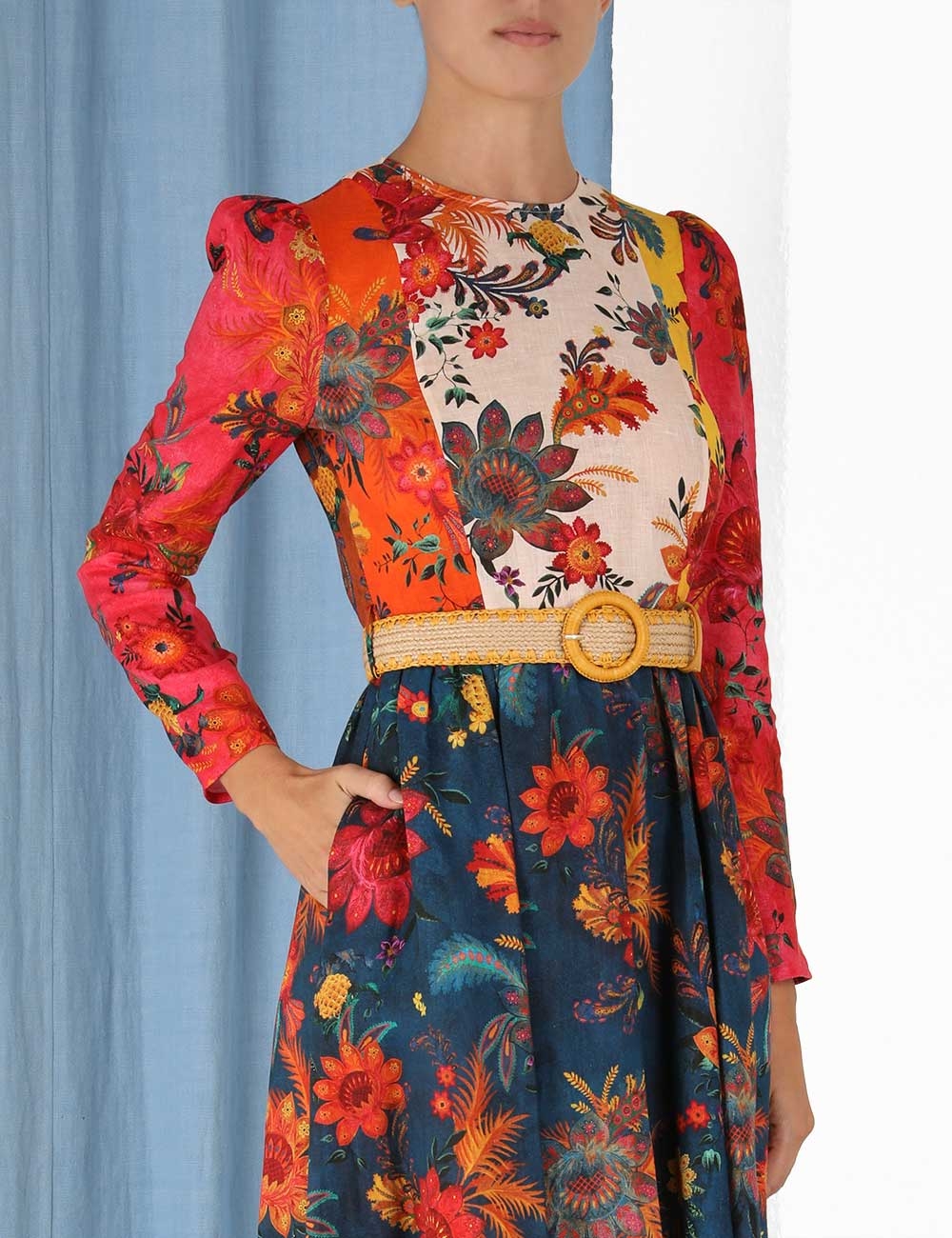 Ginger Long Sleeve Midi Dress