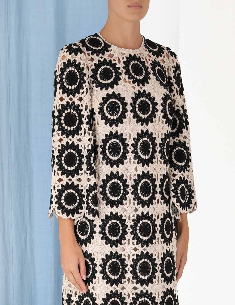 Ginger Lace Midi Dress