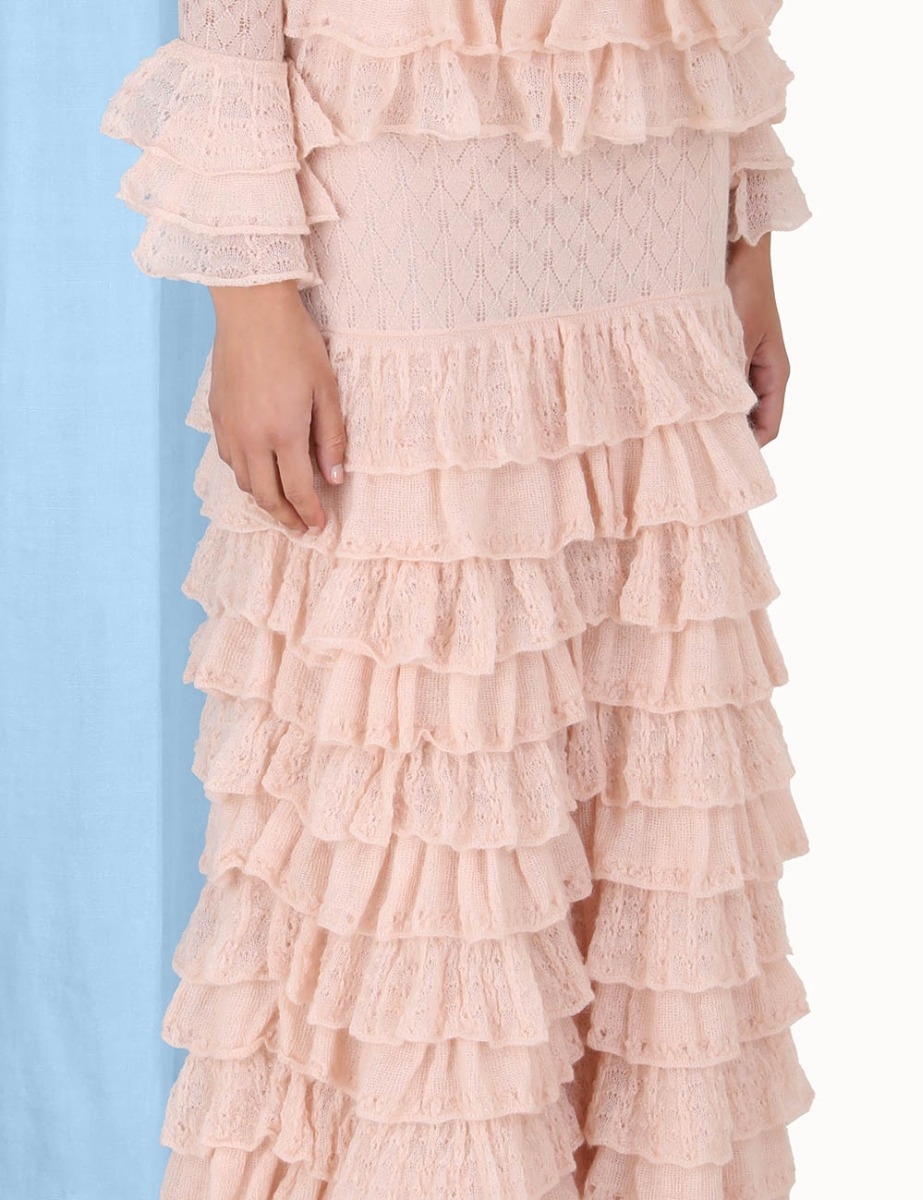 Luminosity Lace Frill Skirt