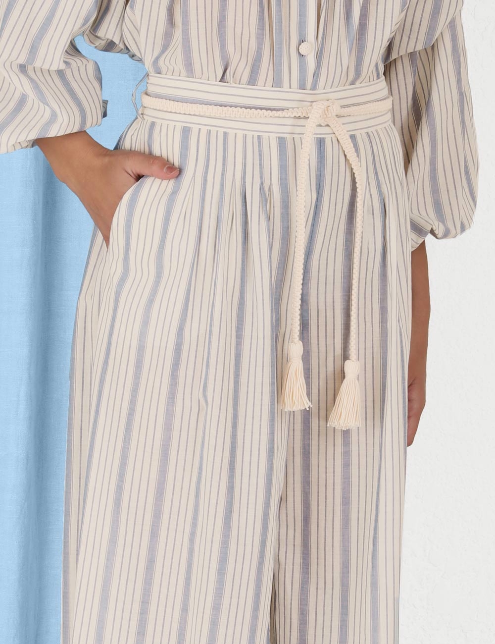 Chintz Striped Relaxed Pant