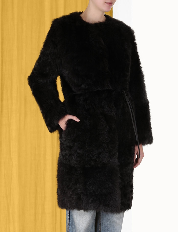 Luminosity Shearling Coat