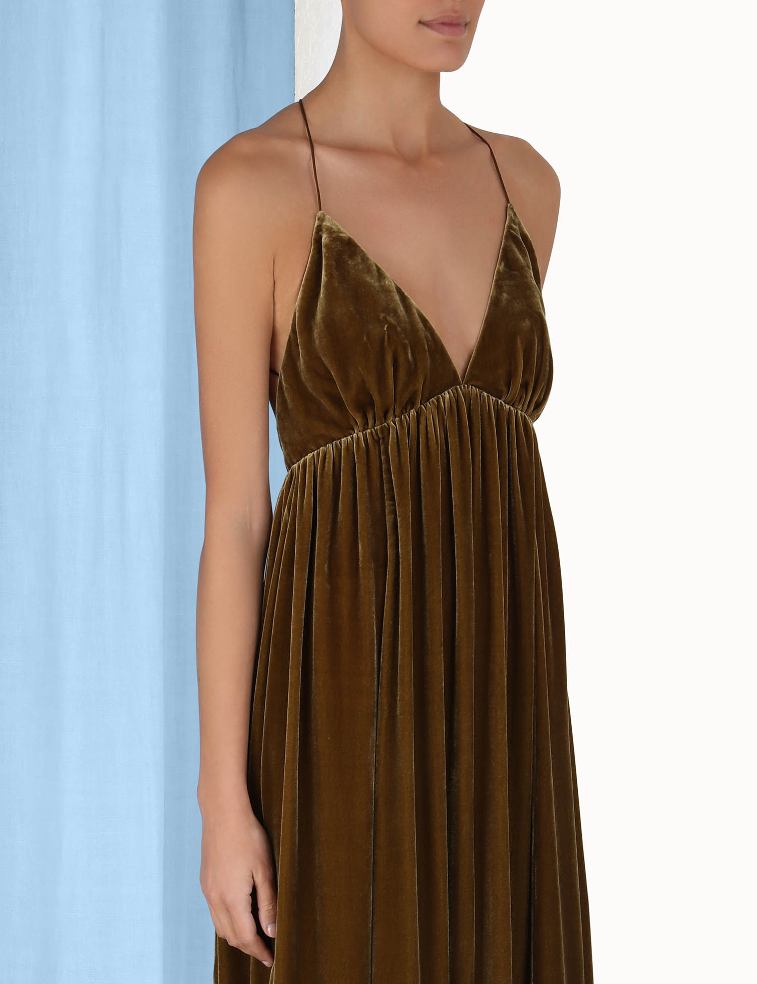 Sensory Velvet Dress