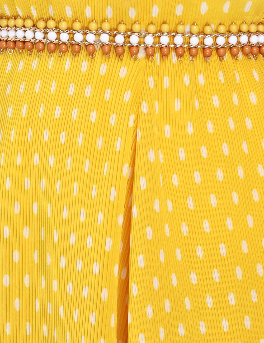 Pleated Midi Skirt