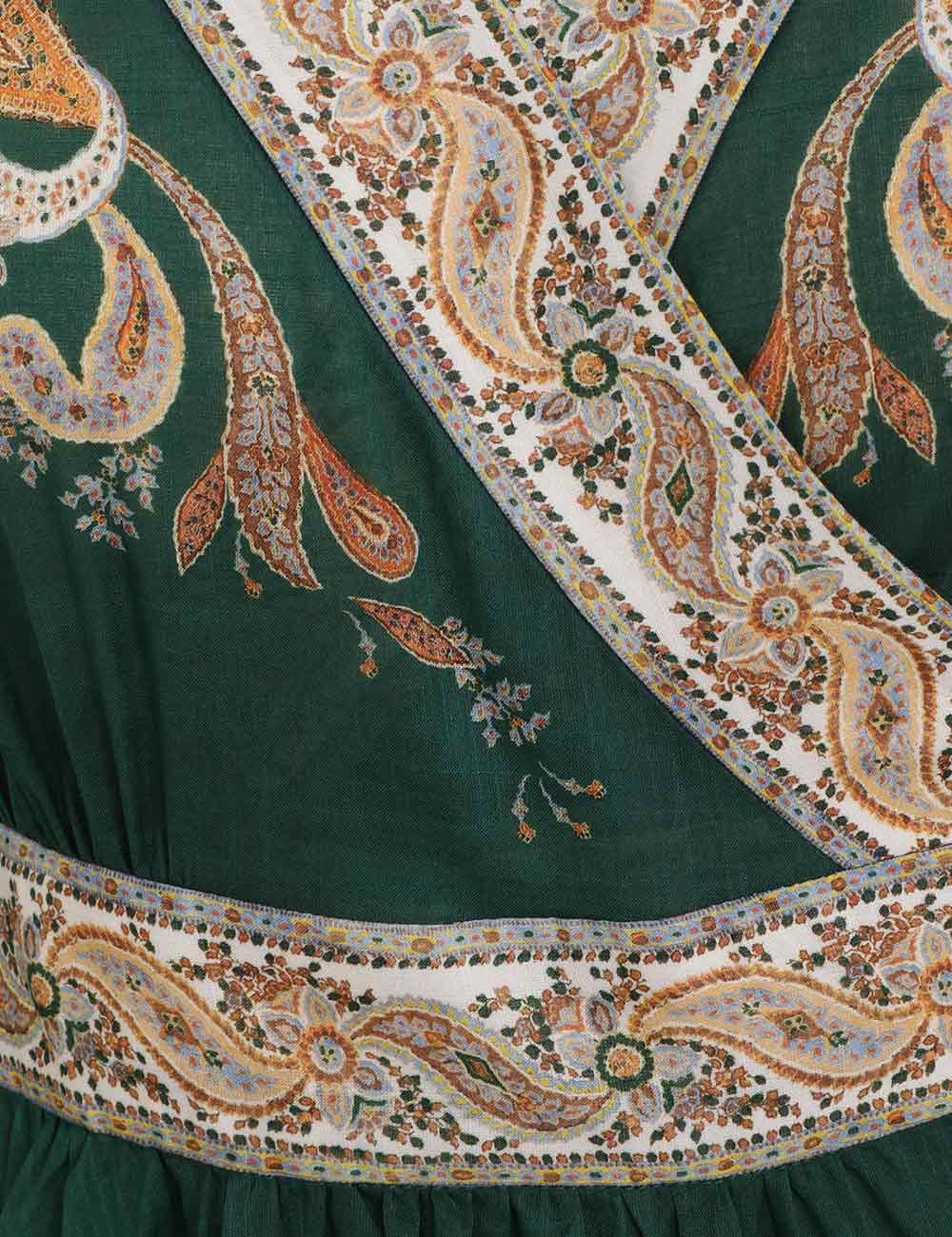Devi Wrap Mini Dress