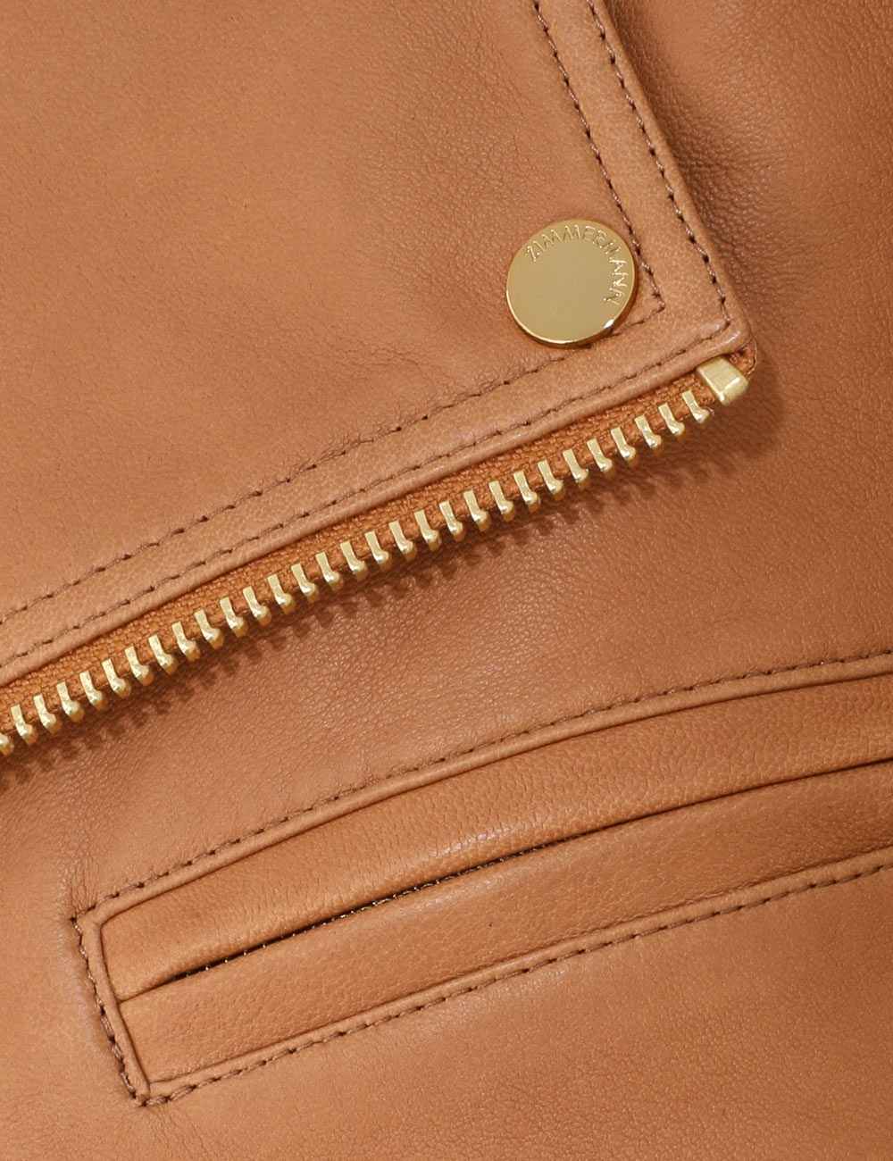 VINTAGE LEATHER TRUCKER JACKET - courrèges (クレージュ)