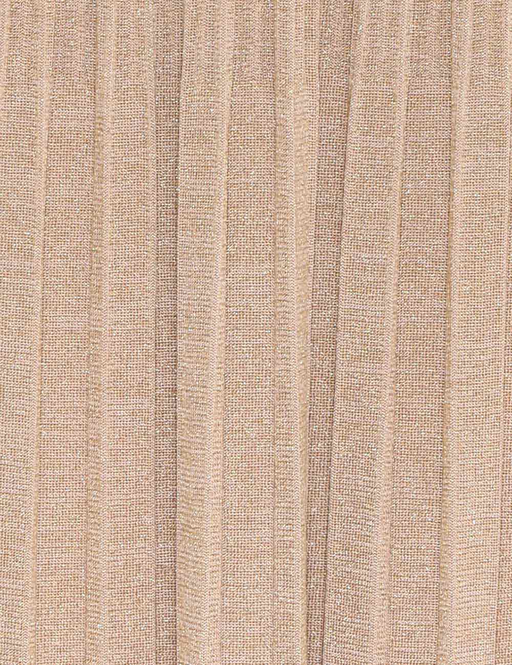 Clover Lurex Rib Midi Skirt