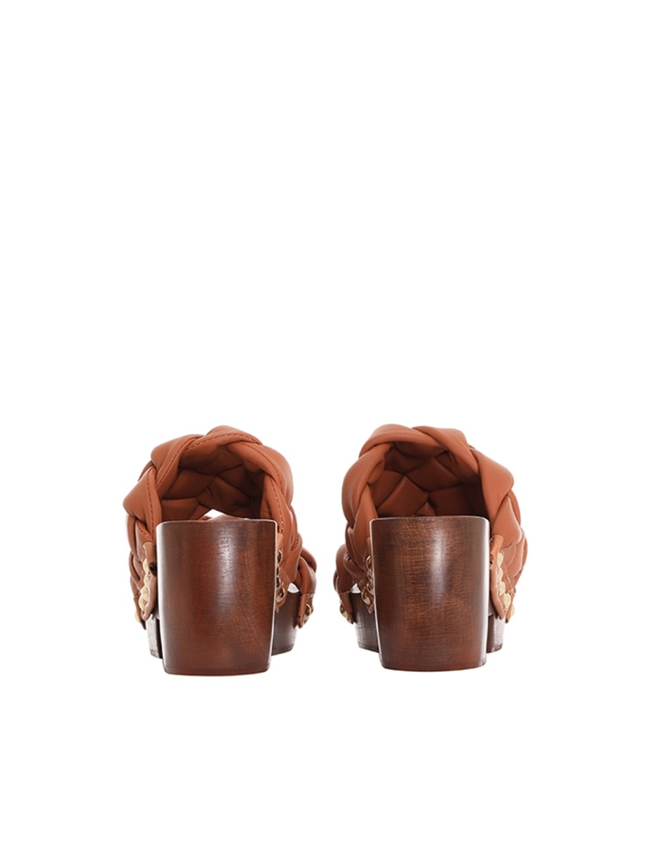 Braided Nappa Clog