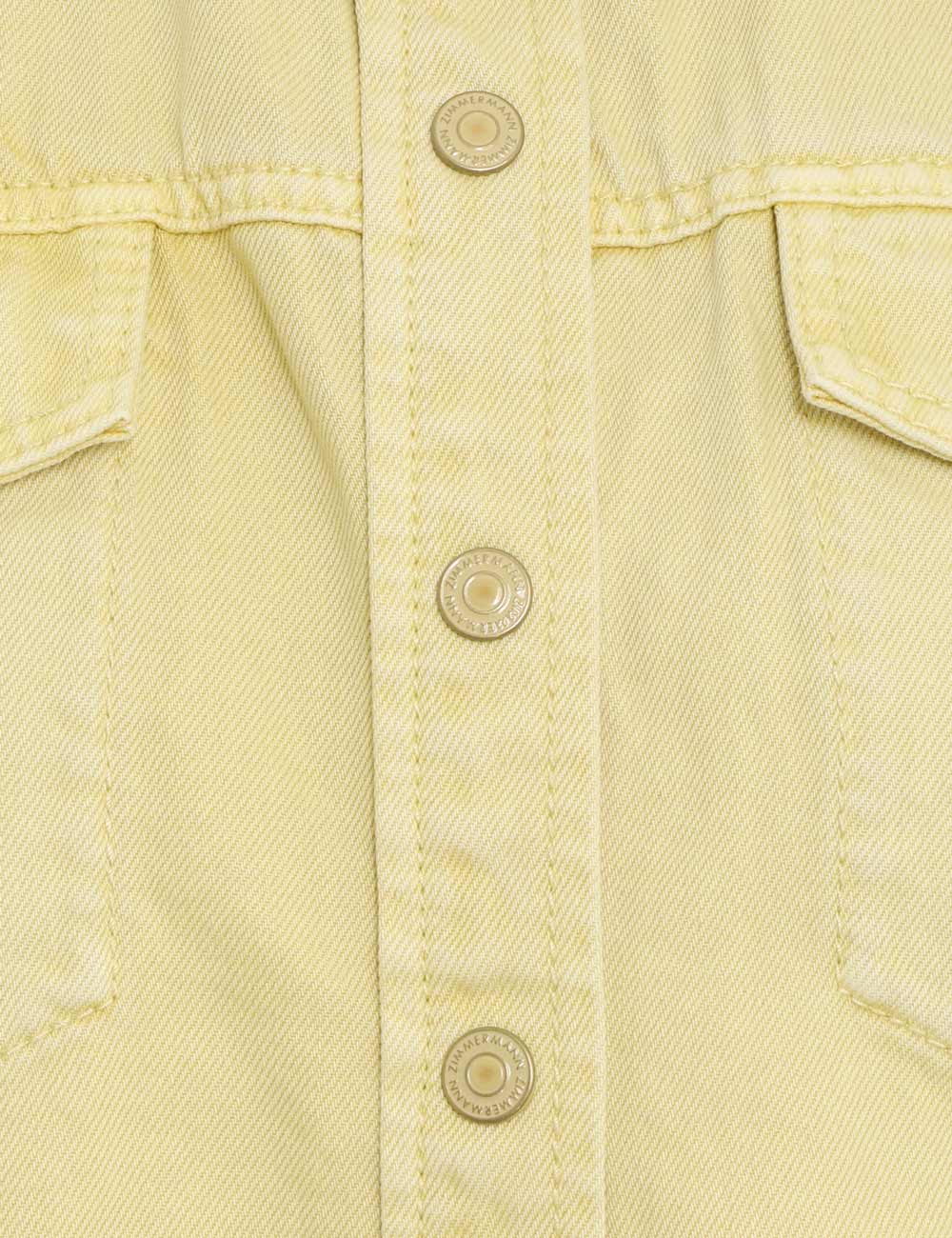 Clover Scallop Shirt Jacket
