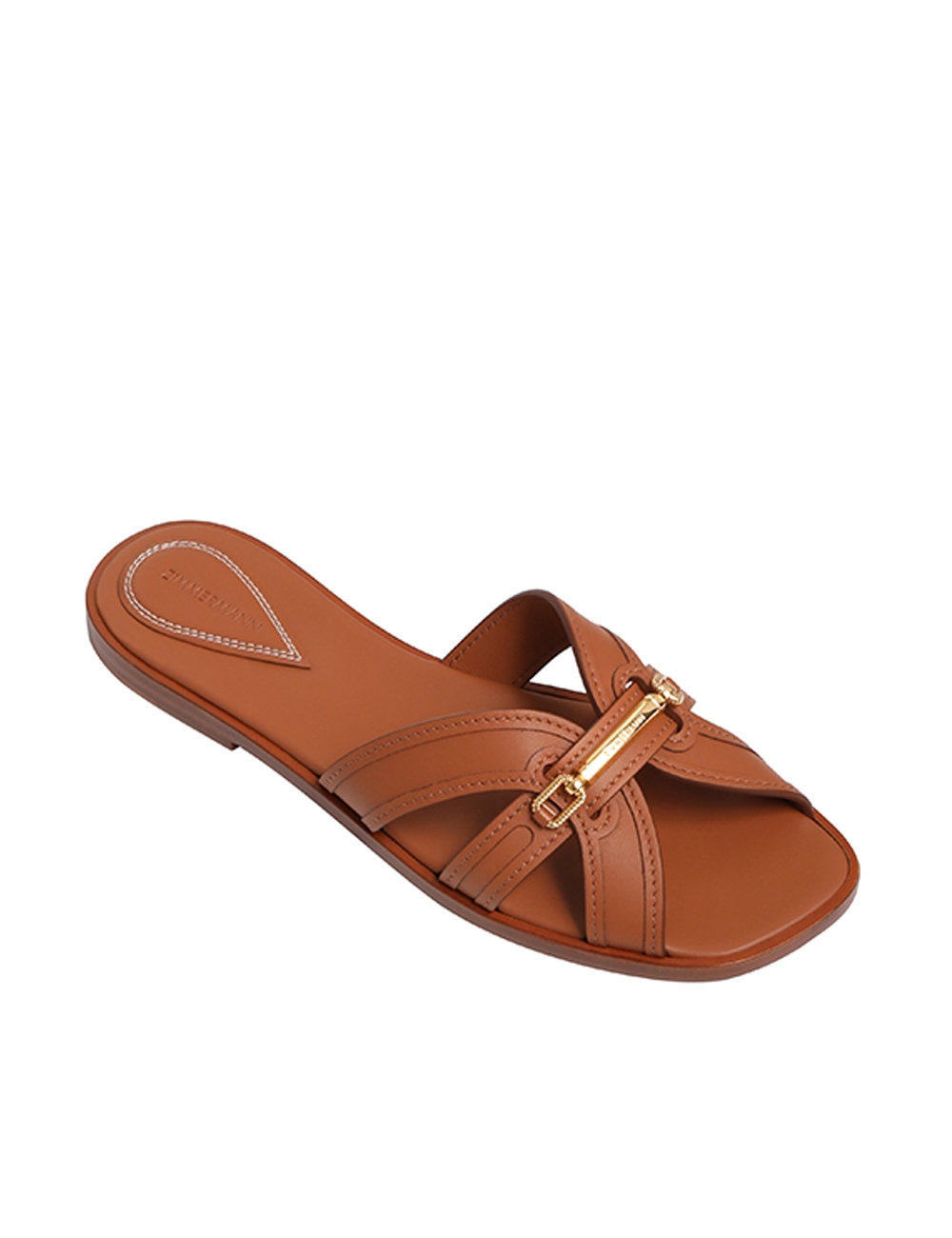 Louis Vuitton - Authenticated Sandal - Leather Brown Plain for Men, Very Good Condition