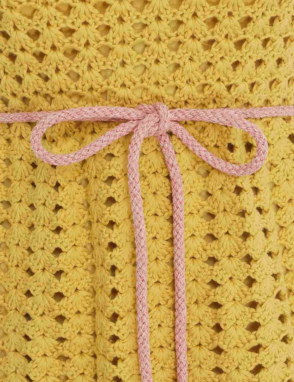 Laurel Crochet Mini Dress