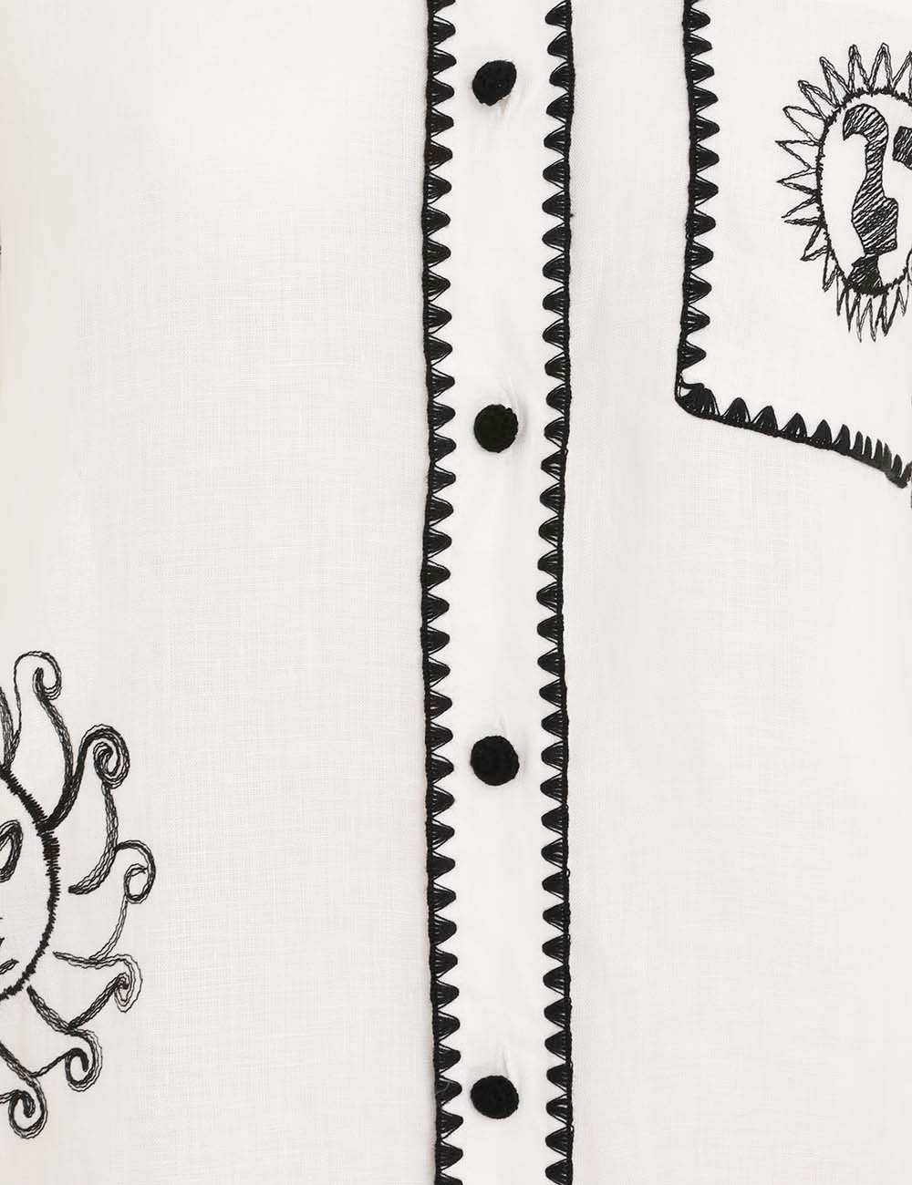 Clover Embroidered Shirt