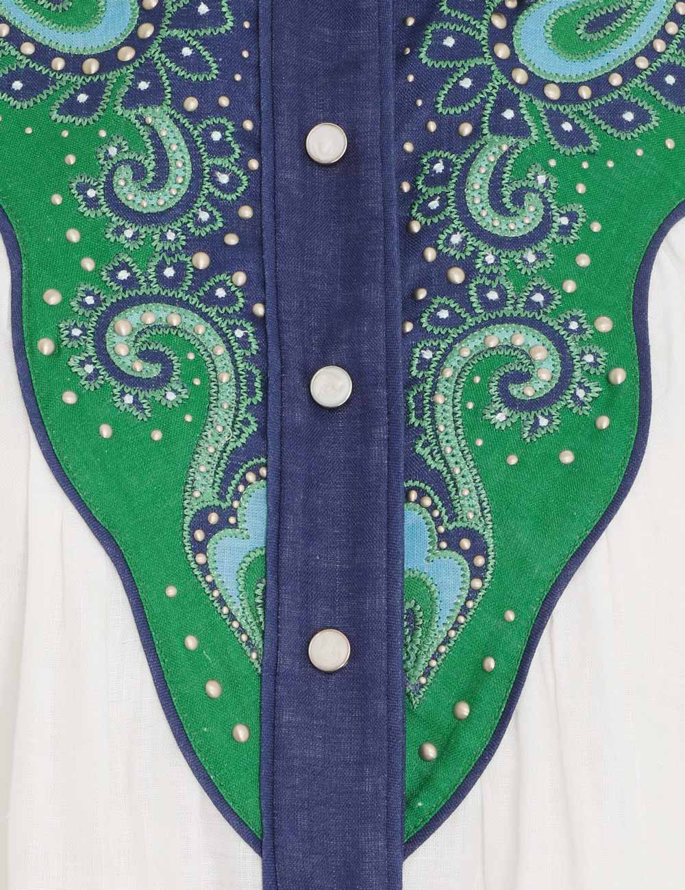 Tiggy Applique Billow Blouse