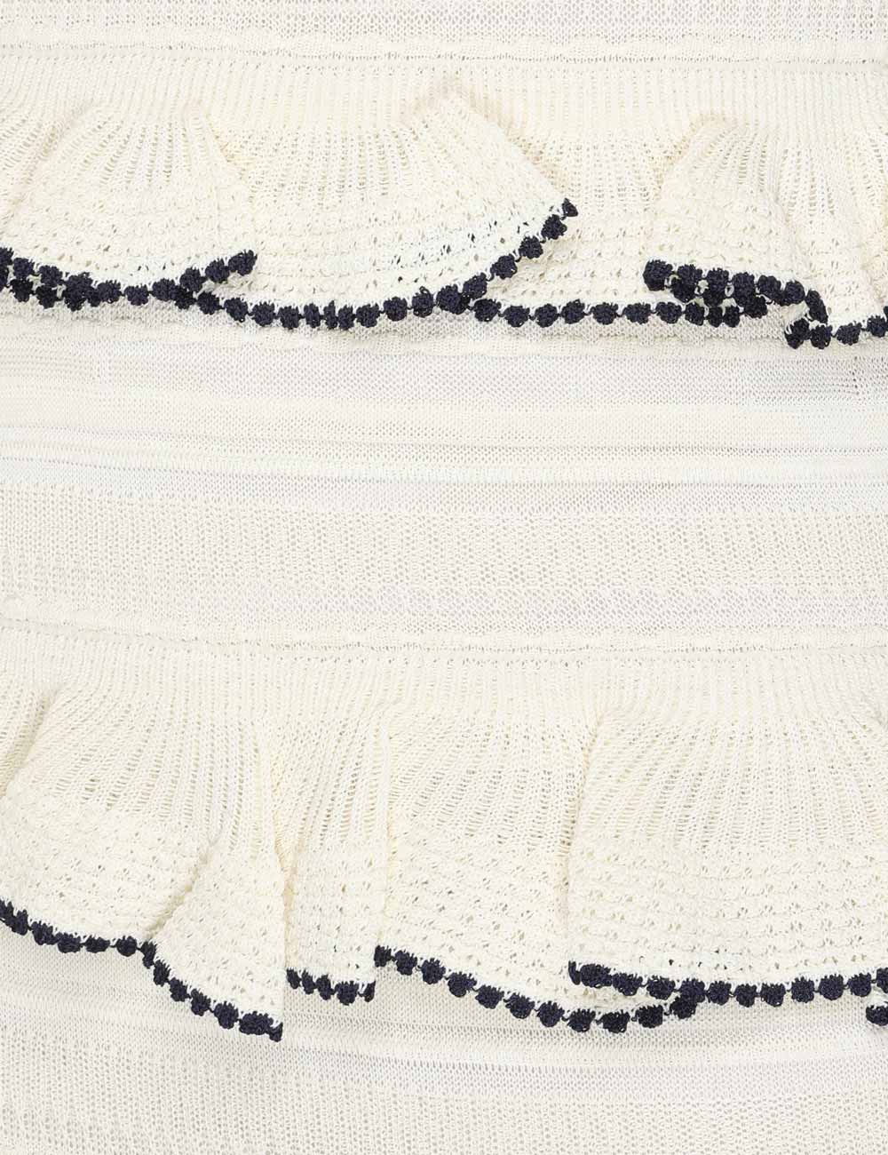 High Tide Frill Mini Dress