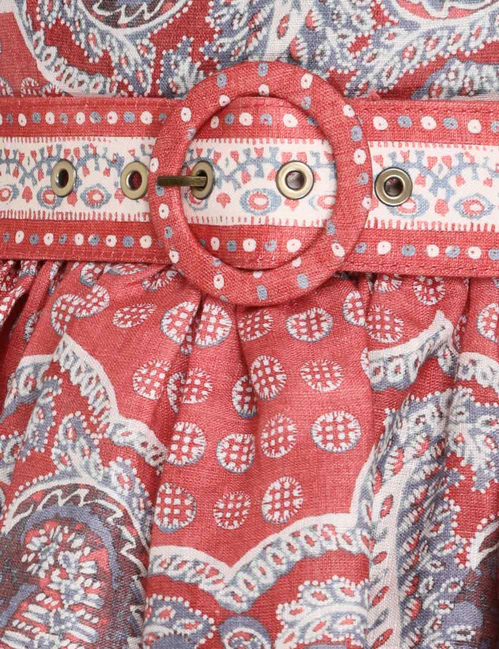 Vitali Tiered Hem Mini Dress
