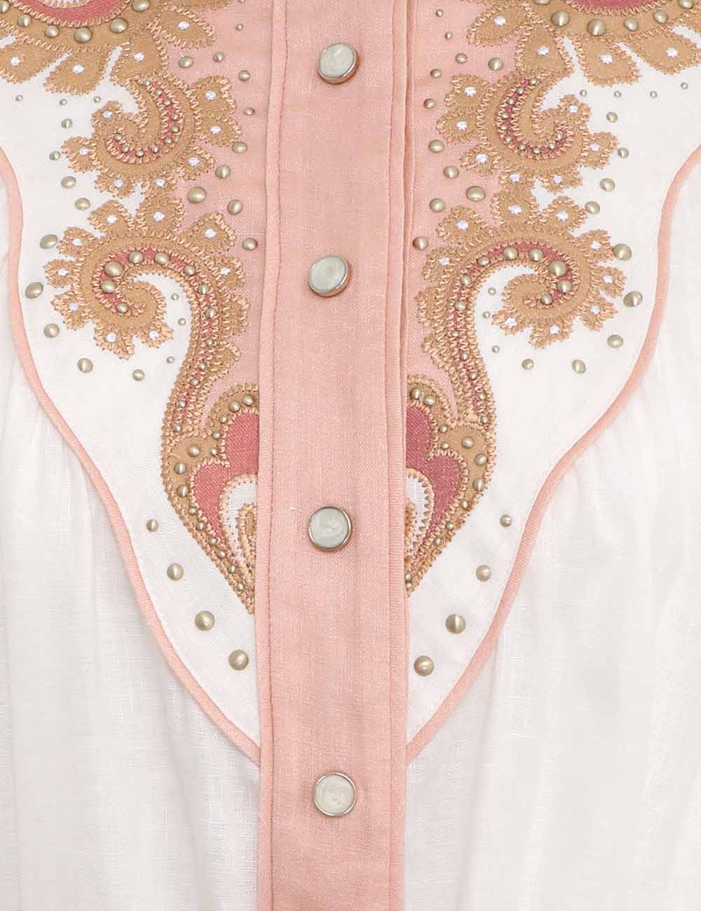 Laurel Applique Shirt Dress