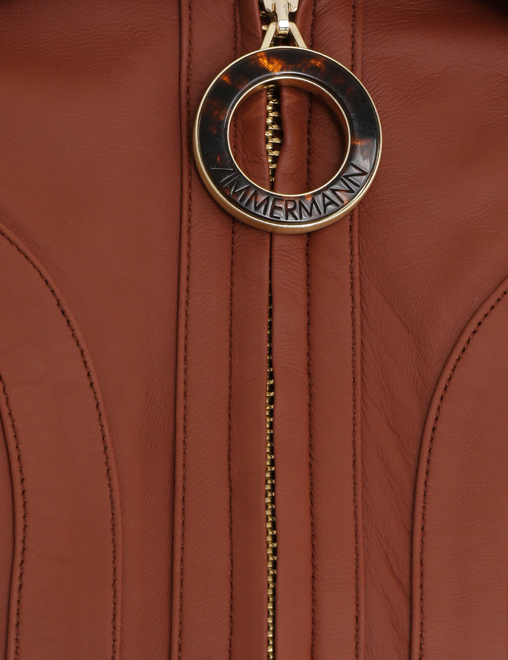 Wonderland Leather Bomber