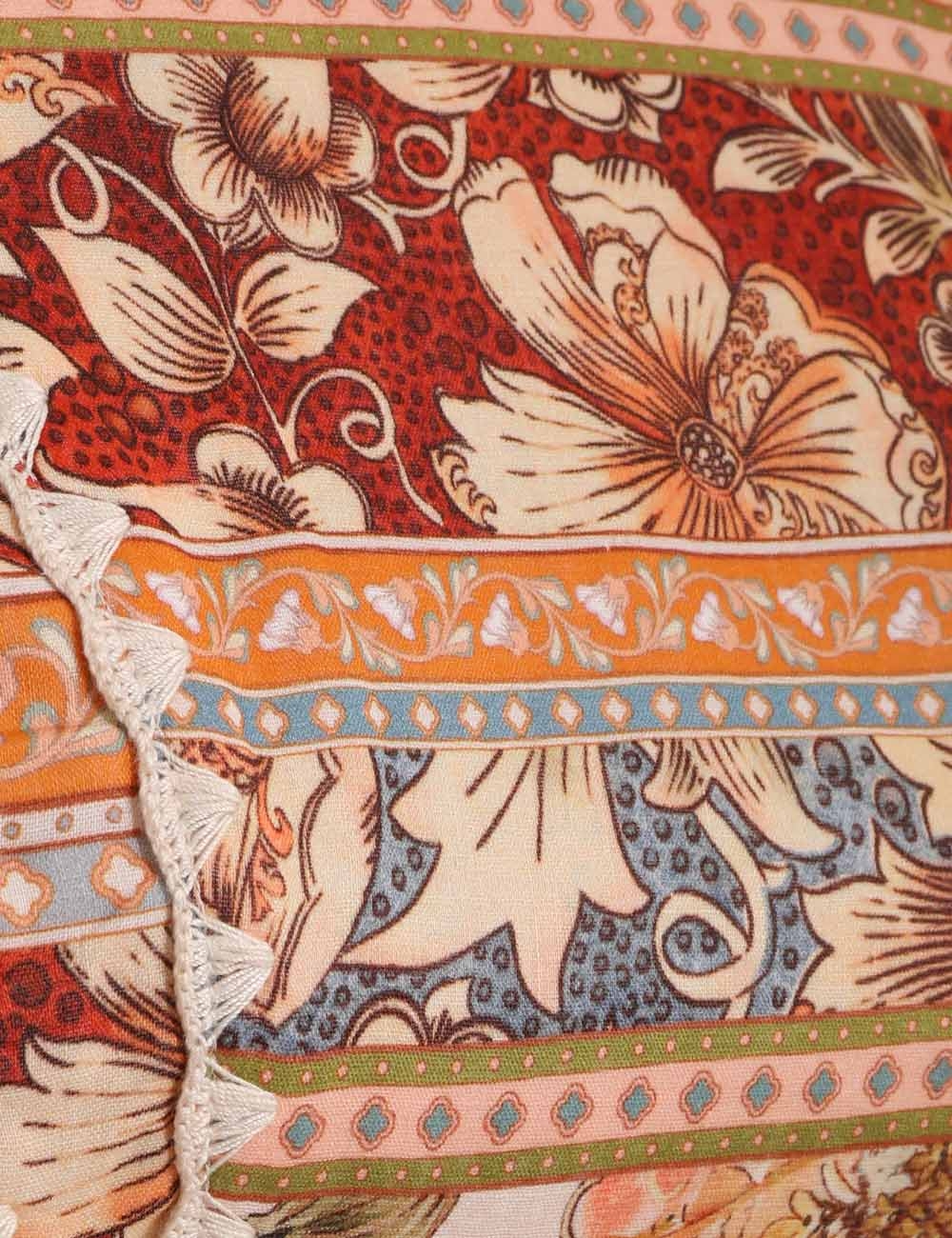 Chintz Asymmetric Dress
