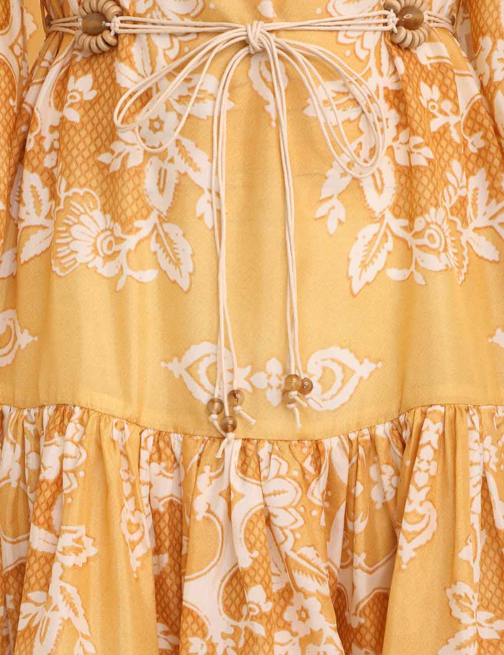Raie Tiered Billow Mini Dress