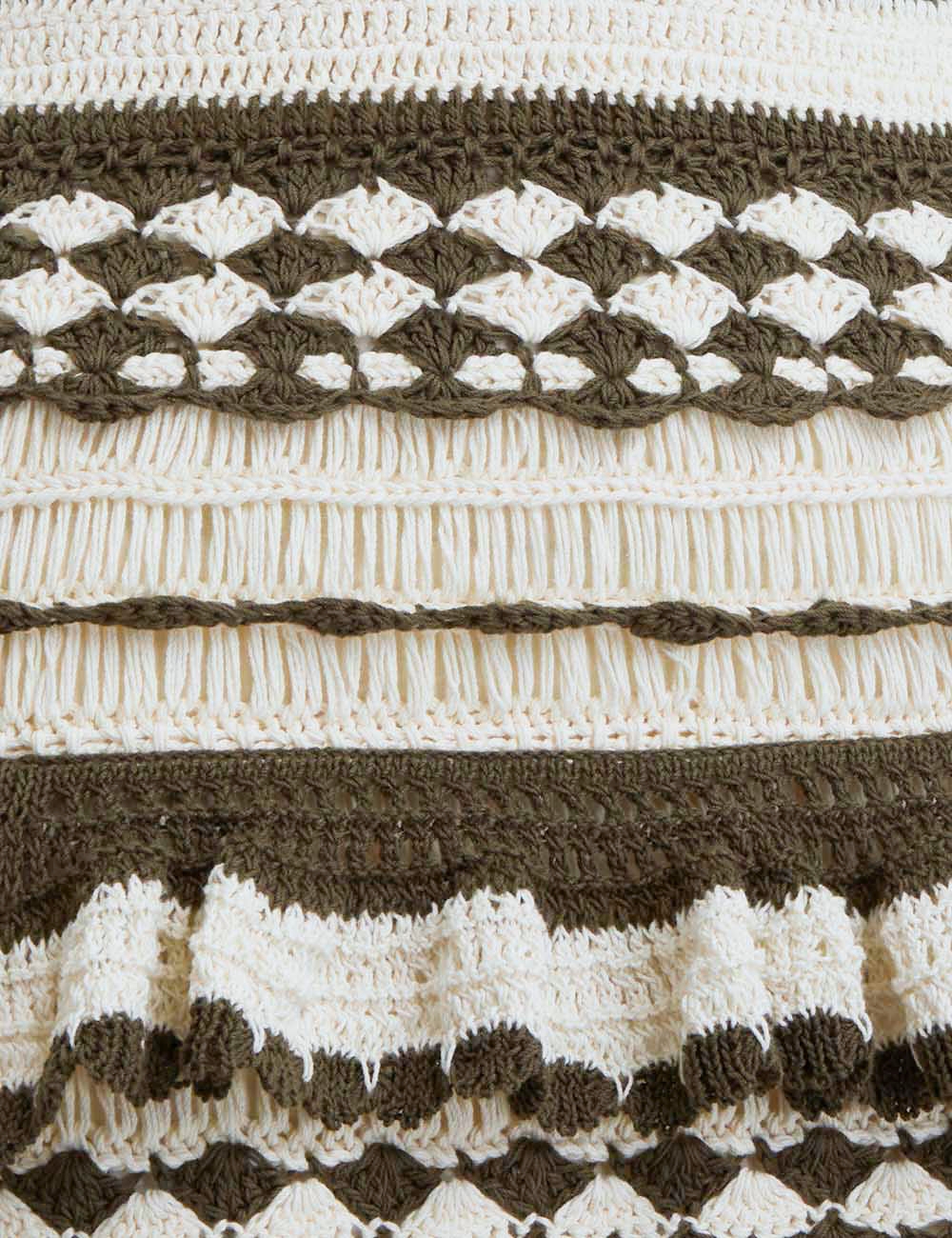 Devi Crochet Frill Dress
