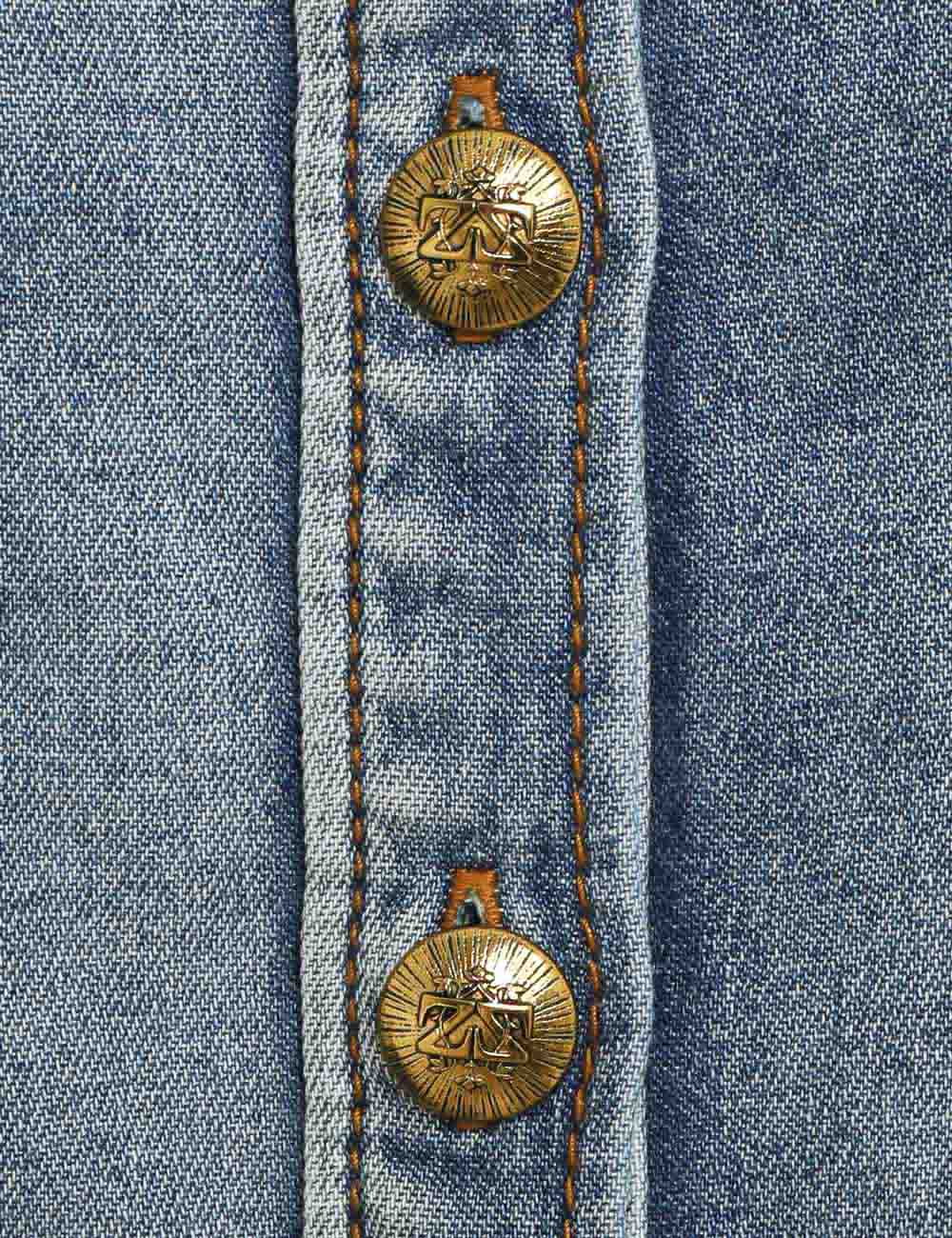 Luminosity Denim Corset Shirt