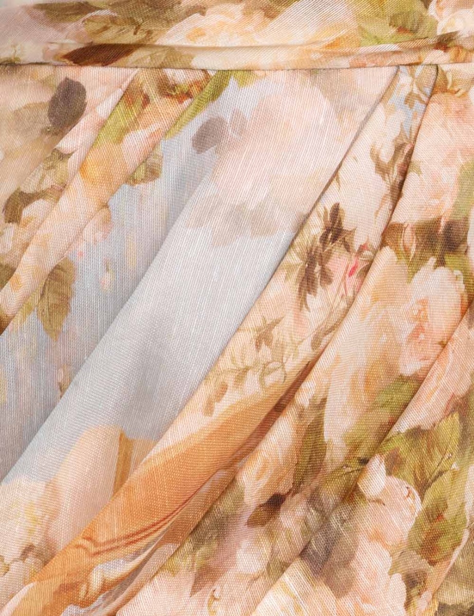 Luminosity Drape Mini Skirt