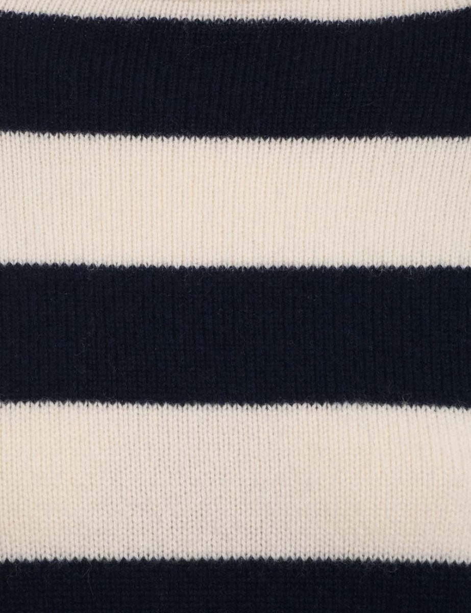 Striped Roll Neck Sweater