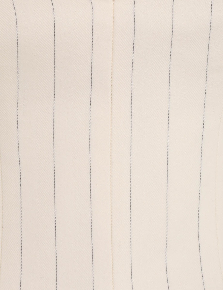 Luminosity Pinstripe Bustier
