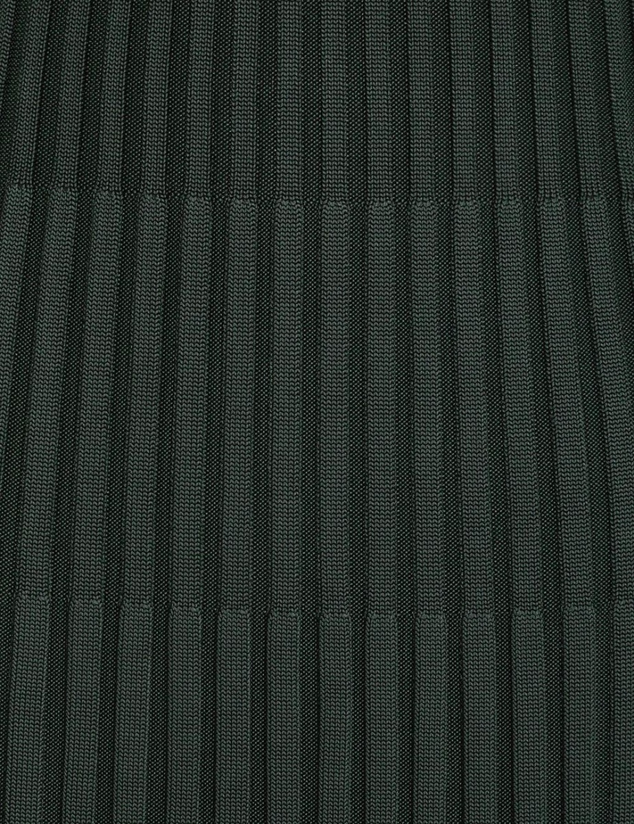 Pleated Midi Skirt