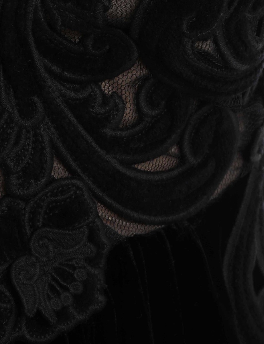 Sensory Velvet Slip Dress