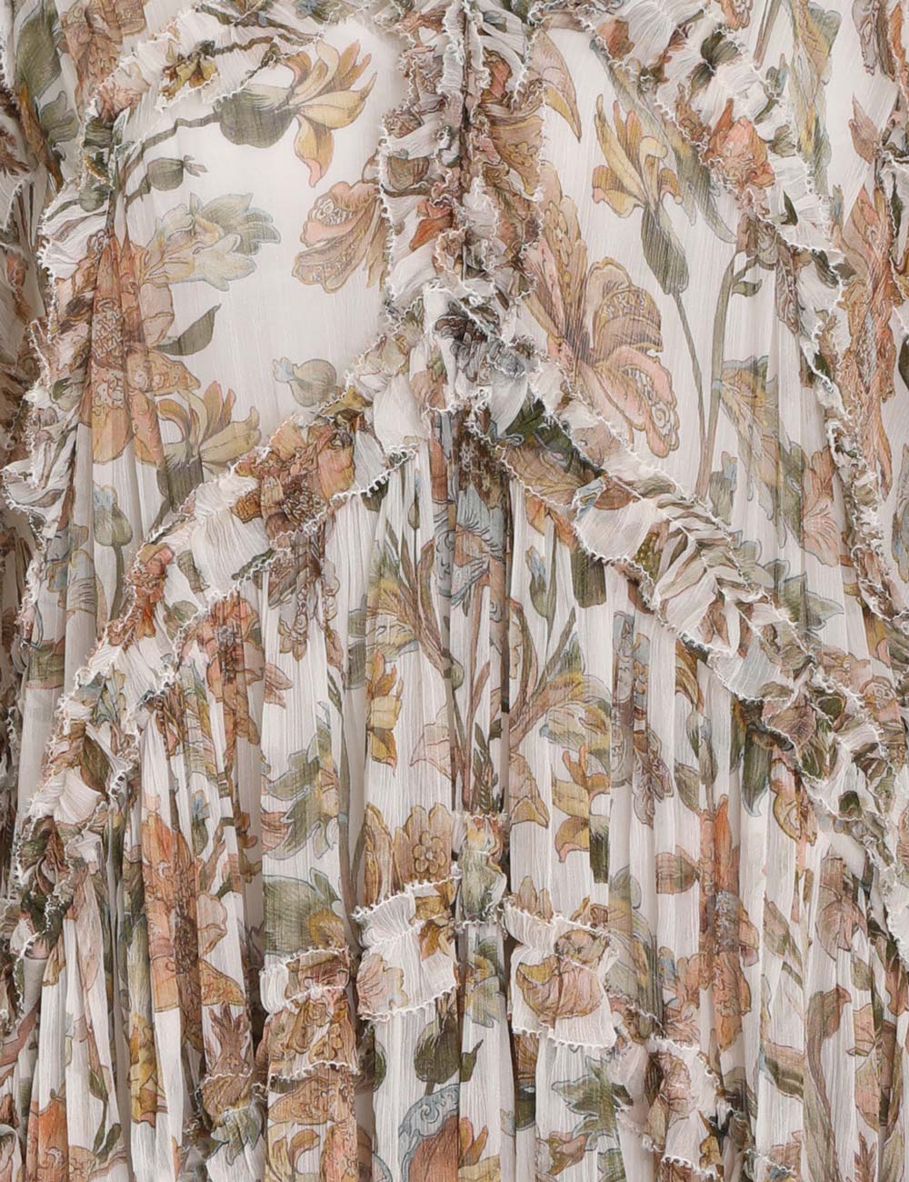 Chintz Billow Frill Mini Dress