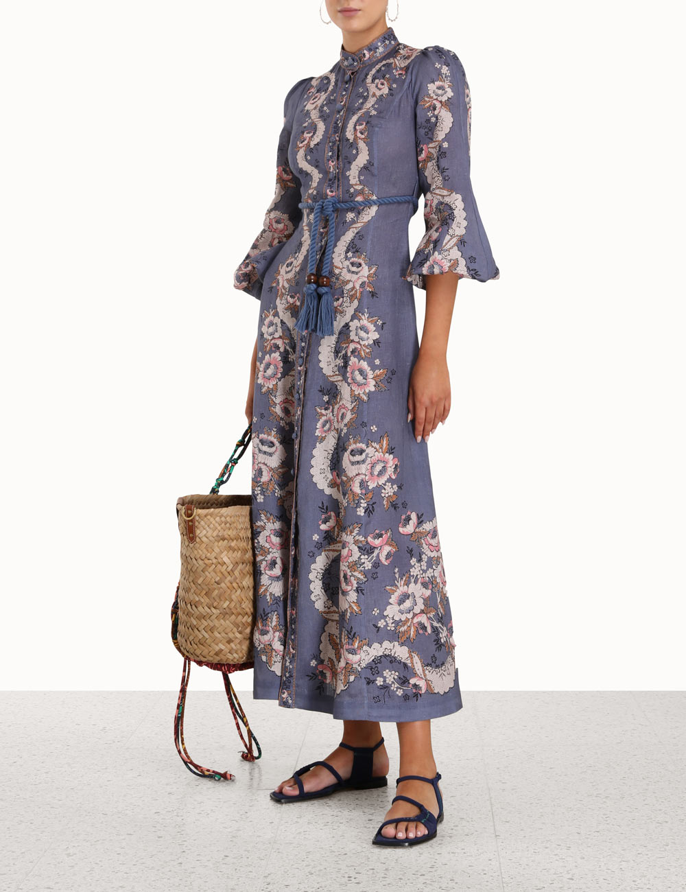Vitali Long Billow Dress