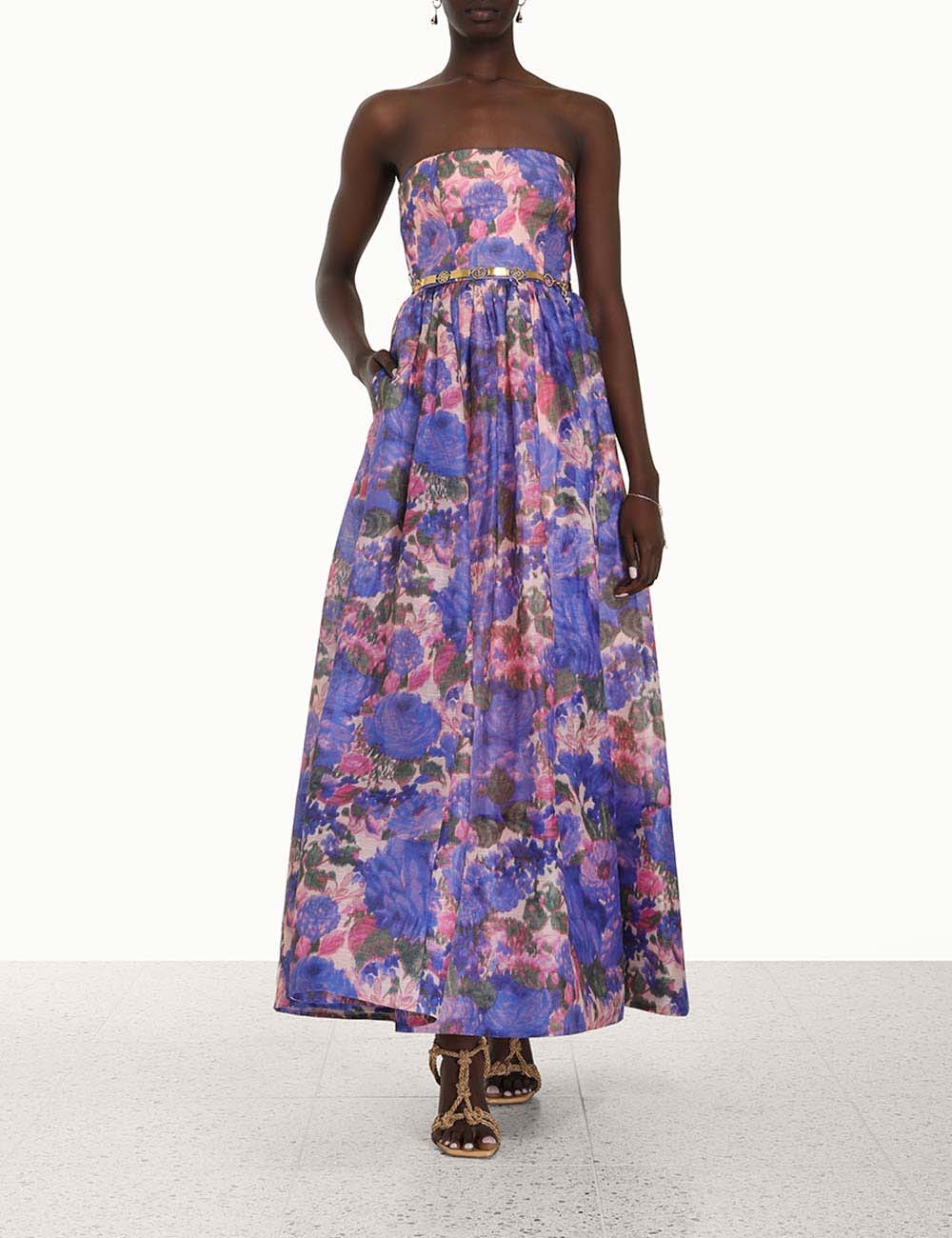 High Tide Strapless Dress