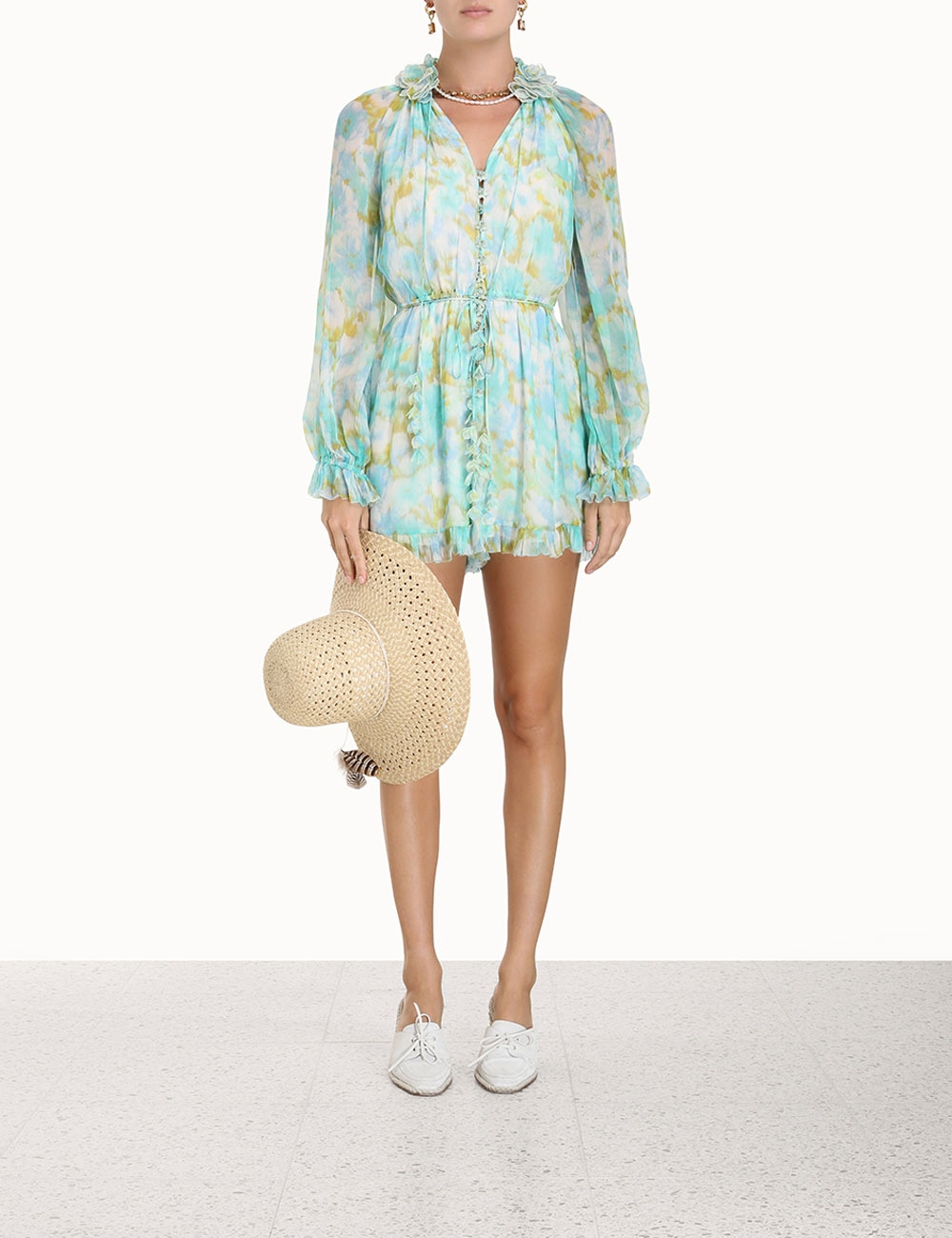High Tide Flutter Playsuit