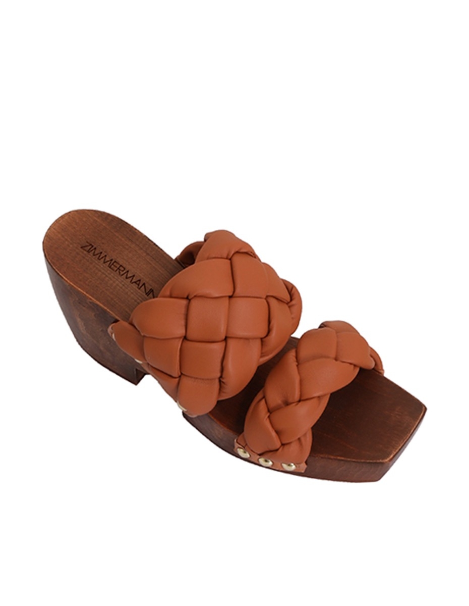 Braided Nappa Clog