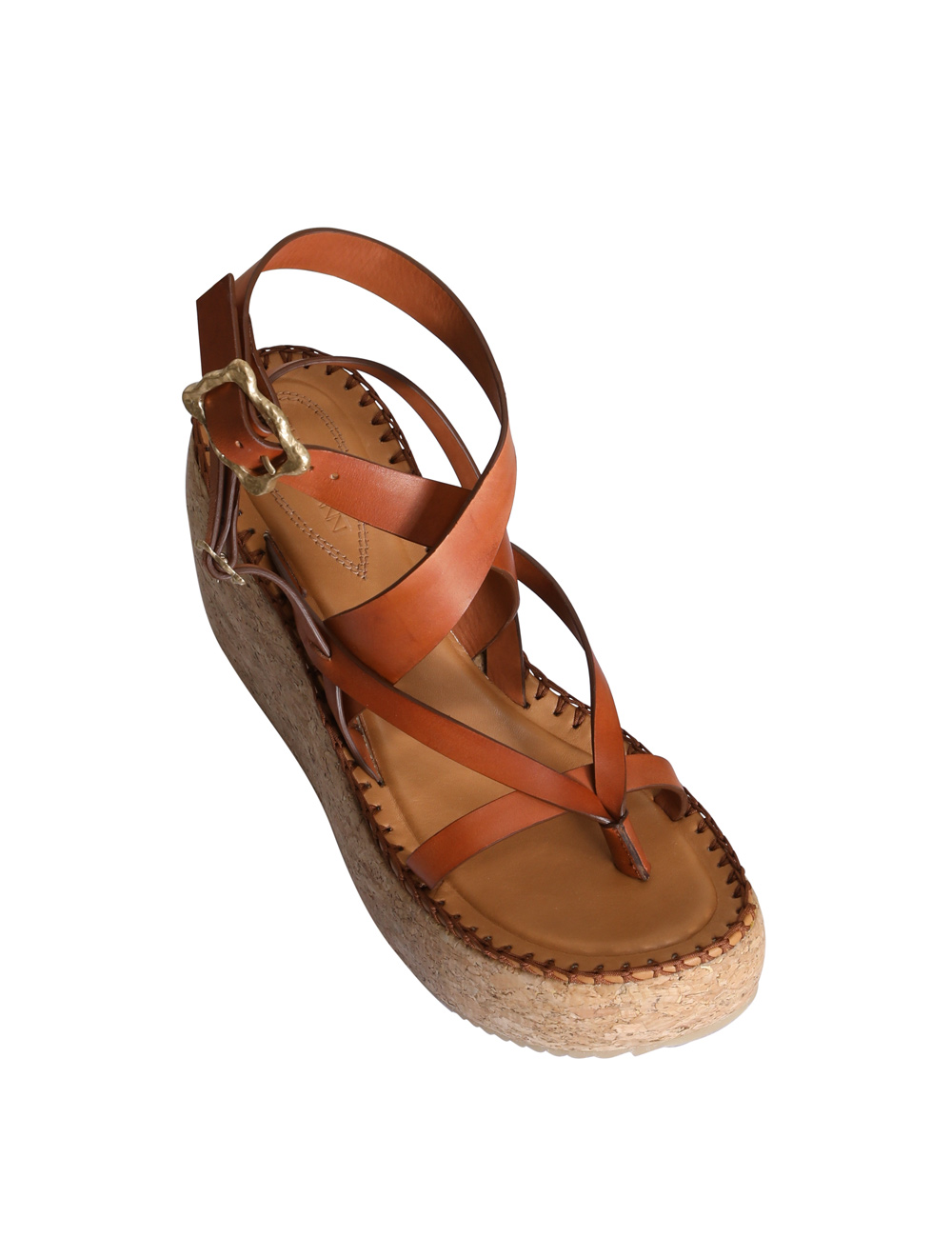 Multi-Strap Sandal Wedge