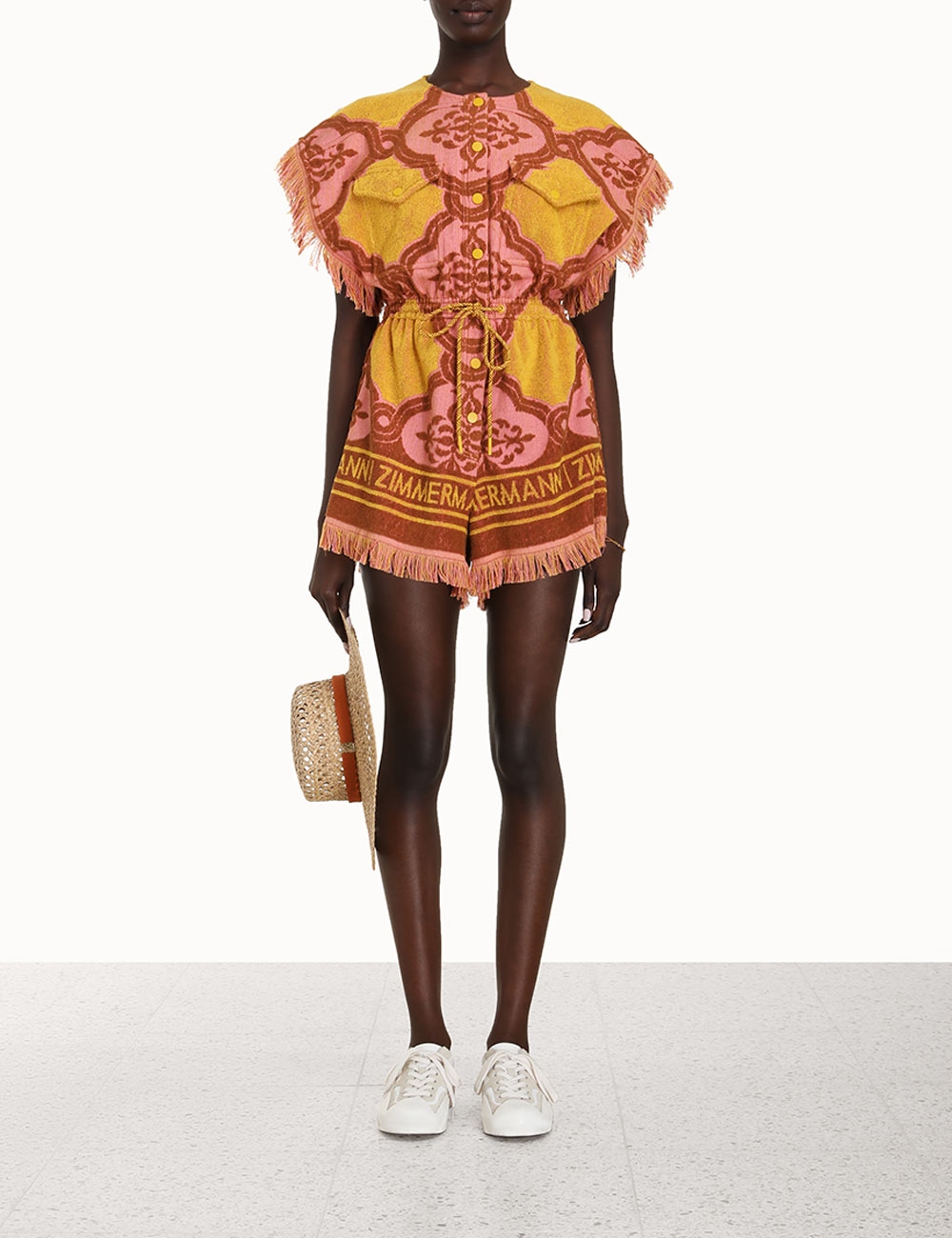 Cira Terry Towel Playsuit