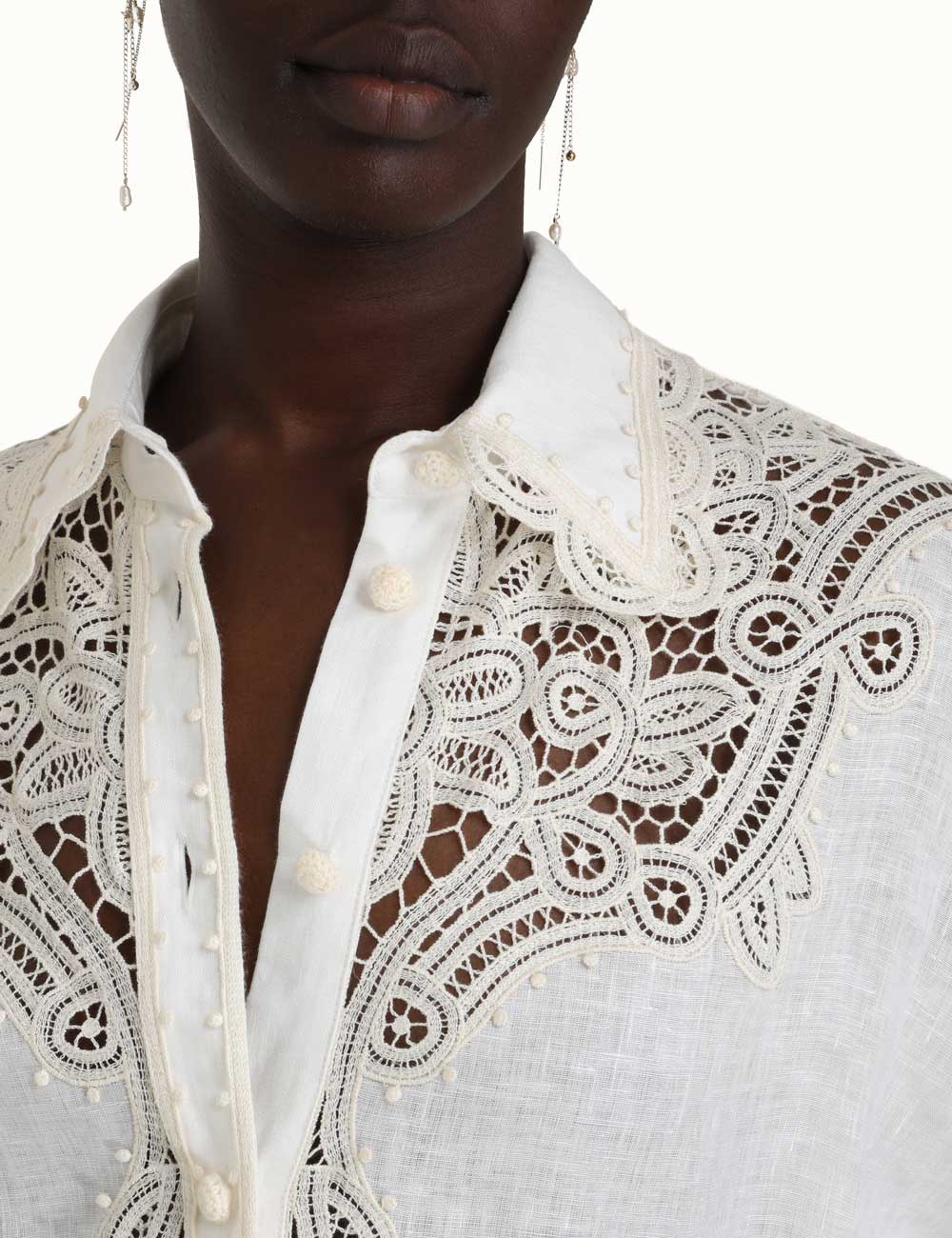 Laurel Embroidered Shirt