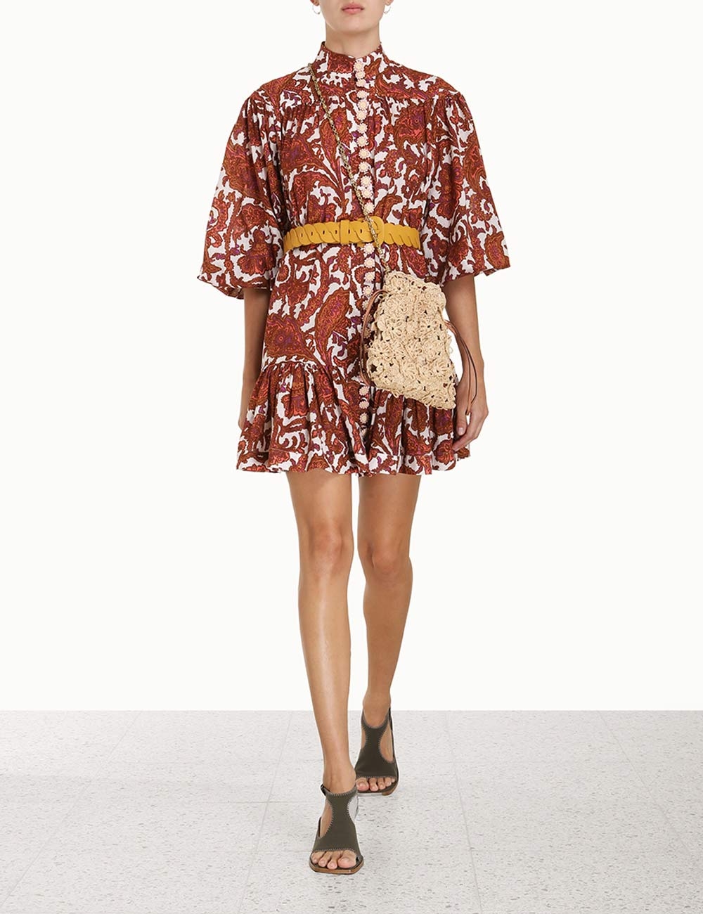 Tiggy Drop Waist Mini Dress
