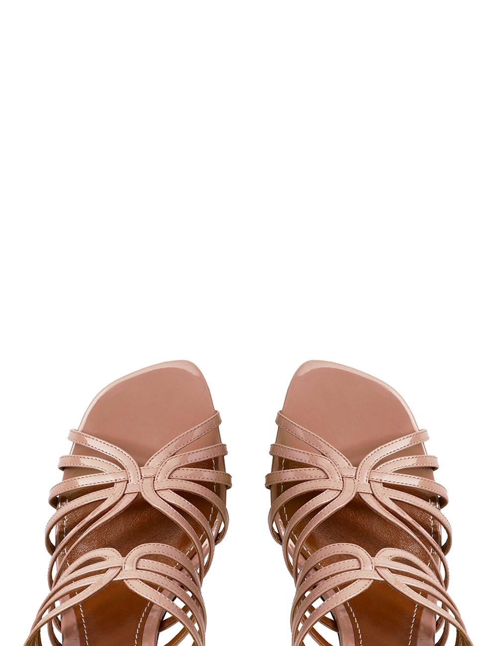 Zimmermann Aura Mule Sandal 85 Peach Online | Zimmermann