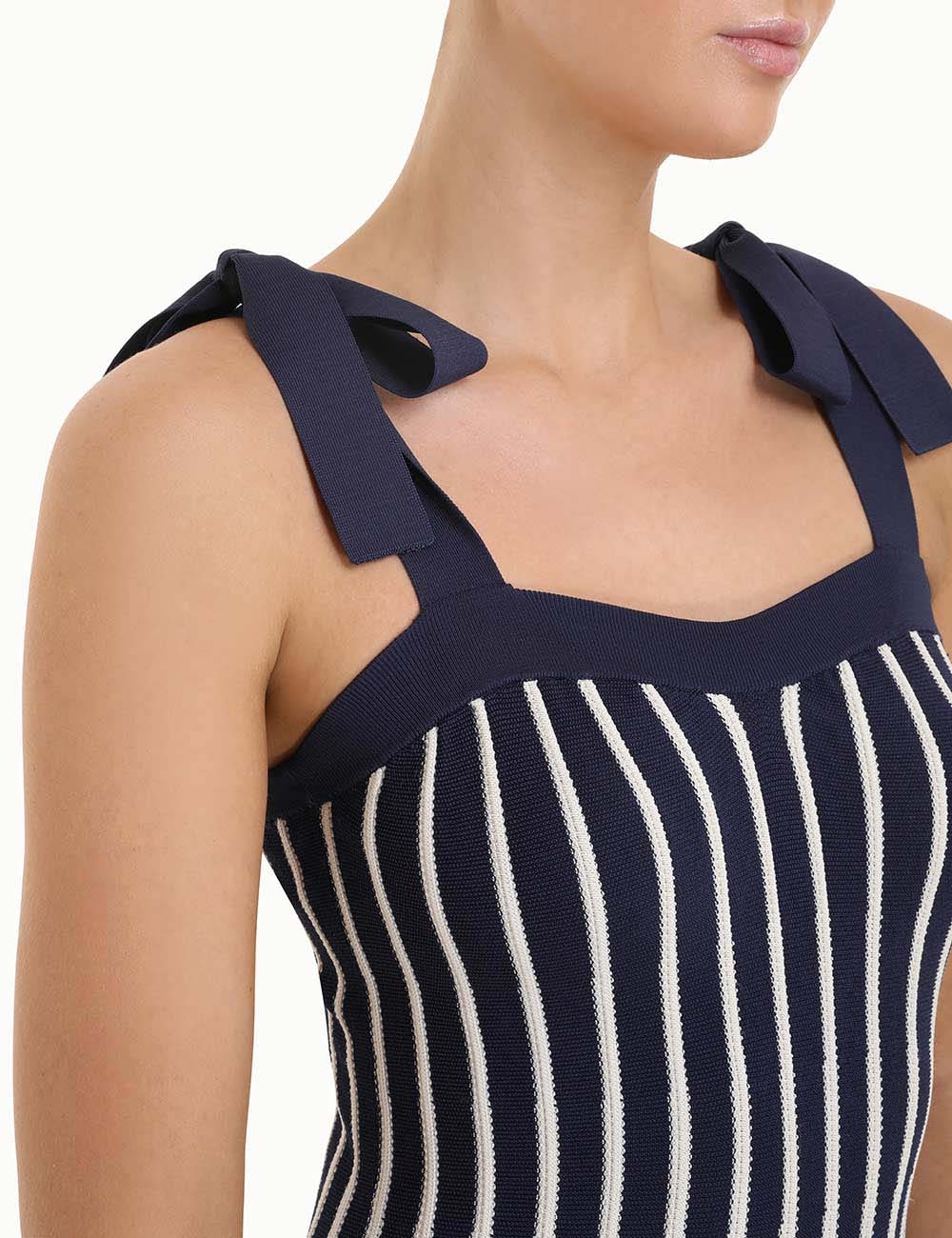 High Tide Tie Shoulder Dress