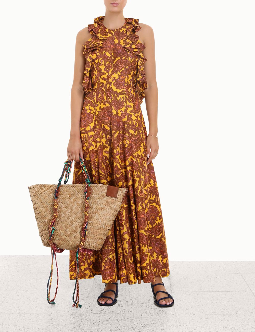 Tiggy Halter Long Dress