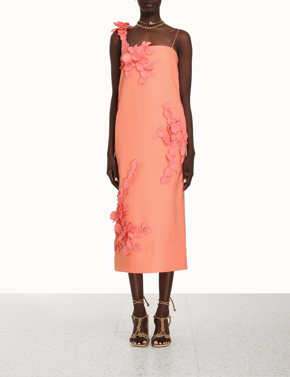 High Tide Lift off Flower Midi